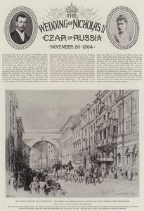 Bryllupet til Nicholas II, tsar av Russland